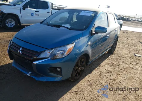 2022 Mitsubishi Mirage Black Edition/Se z USA, uszkodzony, nr VIN ML32AWHJ3NH006361